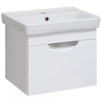 Тумба Runo ИБИЦА 50 (д/раковины МИНИ 50-СК, Дрея) белый (Вн T58 RUNO)