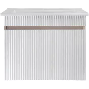 Тумба Runo Модена 75 (под умывальник Оскар 75) крафтовый дуб (00-00001427)