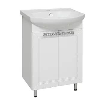 Тумба Runo Монро 55 (под умывальник Элеганс 55) (00-00000457)