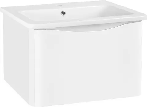 Тумба Runo Тоскана 80 белая (под умывальник Никсон 80) (00-00001415)
