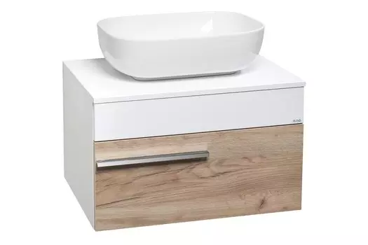 Тумба Runo Вудлайн 65 подвесная крафтовый дуб (00-00001342)