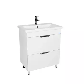 Тумба Viant ЛИМА 60 2ящ., белая (под раковину COMO 60) (VLIM60CO-T2Y)