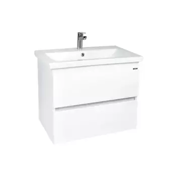 Тумба Viant Мальта белая 2 ящ. подвесная (под раковину COMO 80) (VMAL80COBEL-T2YP)