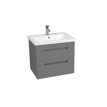 Тумба Viant МАРСЕЛЬ 70 2ящ., графит (под раковину COMO 70) (VMAR70COG-T2YP)