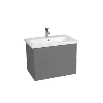 Тумба Viant СОФИЯ 70 2ящ., графит (под раковину COMO 70) (VSOF70COG-T2YP)