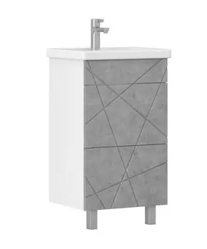 Тумба VIGO Geometry 50см (tn.GEO.FOS.50.2Y бетон)