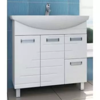 Тумба VIGO Plaza 2-80 (д/раковины Миранда-80, Сантек) (Plaza-2-800(Миранда))