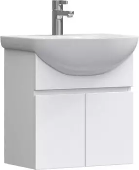 Тумба VIGO Wing 50 напольная, 2дв., белая (под раковину Балтика 50) (tn.WIN.BAL.50.2D белый)