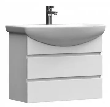 Тумба VIGO Wing 70 подвесная, 2 ящ., белая (под раковину Балтика 70) (tp.WIN.BAL.70.2Y белый)