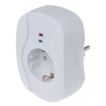 Сетевой фильтр Buro 100SH-WE 1 розетка, белый