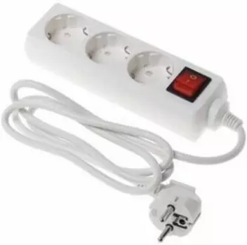 Удлинитель Buro BU-PS3.1/W 1.5м белый