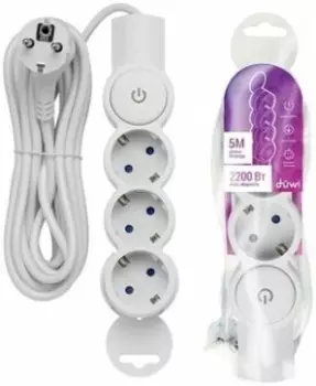 Удлинитель DUWI 32009 0 (3гн, 5м)