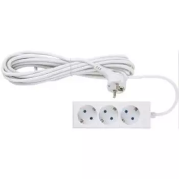 Удлинитель DUWI 32056 2 Supraline (3гн. 3м) белый