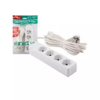 Удлинитель Engy Гранд 7м/4роз. с заземлением (ПВС 3х0,75)