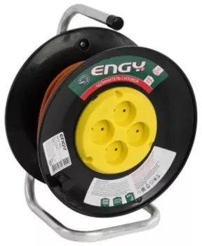 Удлинитель Engy Премиум 30м/4роз. б/з (ПВС2х0,75) (186724)