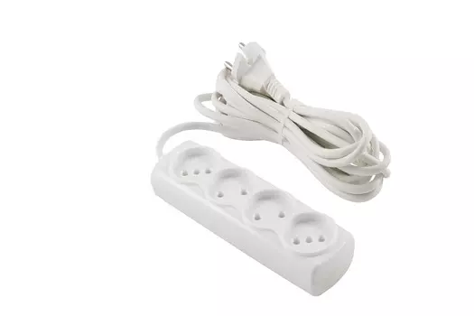 Удлинитель Engy Премиум 5м/4роз. (ПВС 2х0,75) (186702)