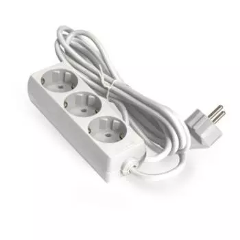 Удлинитель EXEGATE ECE-3-5W (3 роз, 5м) белый