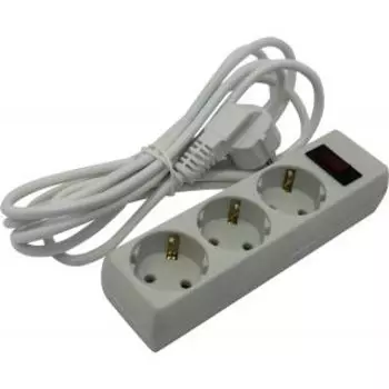 Сетевой фильтр EXEGATE SP-3-3W (3 роз/3M/евровилка) белый