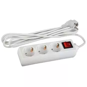 Сетевой фильтр ЭРА U-3es-3m