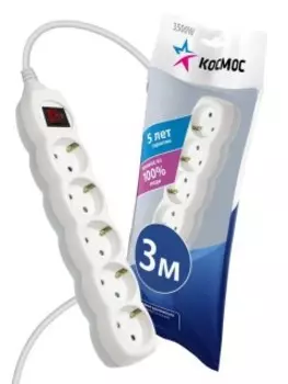 Удлинитель Космос У-3m-5g-Z-V