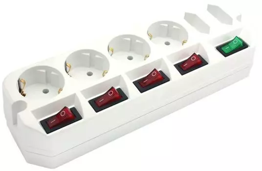Удлинитель MOST A10 1.6м (6 розеток) белый
