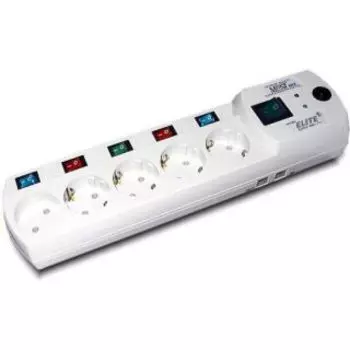 Сетевой фильтр Most EHV (2м, 5 роз.) белый