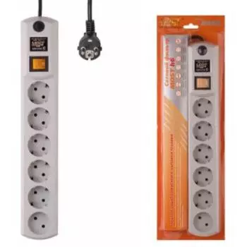 Сетевой фильтр Most H6 (2м, белый)