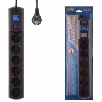 Сетевой фильтр Most HV6 (2м, черный)