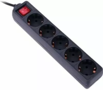 Сетевой фильтр PC PET AP01006-5-B 5м черный