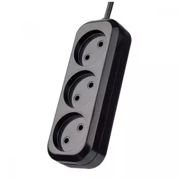 Удлинитель Perfeo PF-B4065 3роз 1,5м черный
