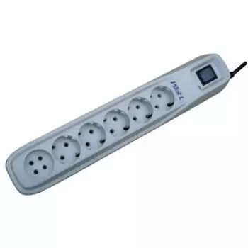 Сетевой фильтр Pilot L 1.8м, 6 роз.