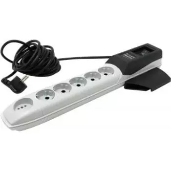 Сетевой фильтр Pilot Pro 5м, 6 роз.