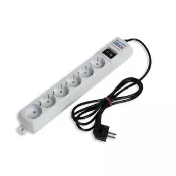 Сетевой фильтр Pilot S 1.8м, 6 роз.