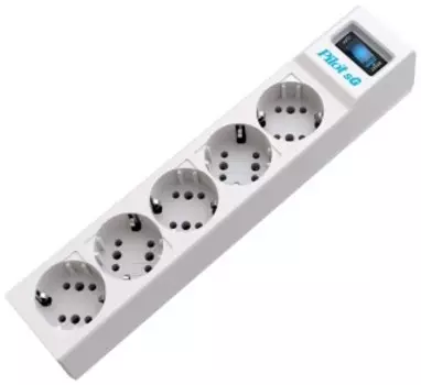 Сетевой фильтр Pilot SG (5м, 5 розеток) белый