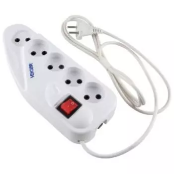 Сетевой фильтр Vektor Lite 5роз. б/з 5м
