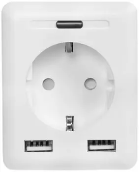 Умная розетка Digma DiPlug 500 EU Wi-Fi белый (TY1910)