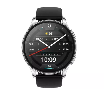 Умные часы Amazfit Pop 3R A2319 серебристый/черный