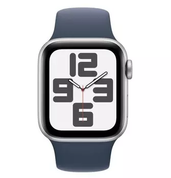 Умные часы Apple Watch SE 2023 A2722 40мм серебристый/синий (MRE13LL/A)