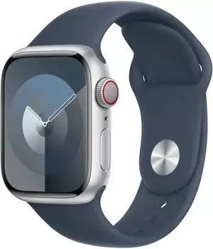 Умные часы Apple Watch SE 2023 A2722 40мм серебристый/синий (MRE23LL/A)