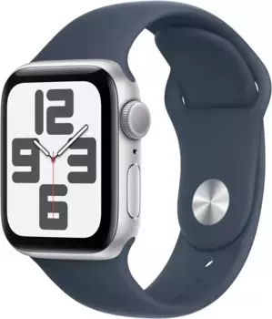 Умные часы Apple Watch SE 2023 A2722 40мм серебристый/синий (MRTT3LL/A)