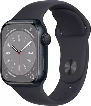 Умные часы Apple Watch Series 8 А2770 41мм темная ночь (MNU83LL/A)