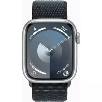 Умные часы Apple Watch Series 9 (A2980) 45мм серебристый (MR9R3LL/A)