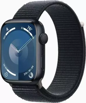 Умные часы Apple Watch Series 9 (A2980) 45мм темная ночь (MR9C3LL/A)