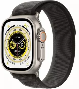 Умные часы Apple Watch Ultra A2622 49мм Titanium Black/Gray (MQF53LL/A)