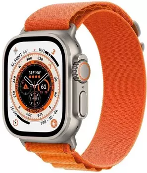 Умные часы Apple Watch Ultra A2622 49мм Titanium Orange Alpine (MQEU3LL/A)