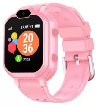 Детские смарт-часы Geozon Kids Aqua PLUS розовый (G-W19PNK)