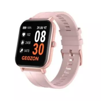 Умные часы GEOZON RUNNER PINK (G-SM12PNK)