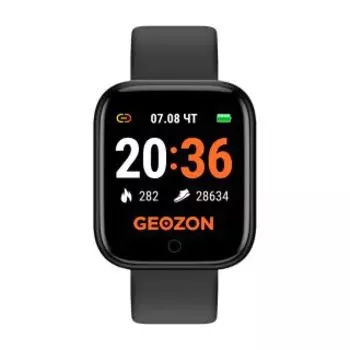 Умные часы GEOZON SPRINTER BLACK (G-SM11BLK)