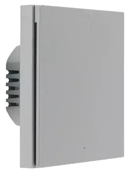 Умный выключатель Aqara H1 EU 1-нокл. с нейтралью серый (WS-EUK03GR)