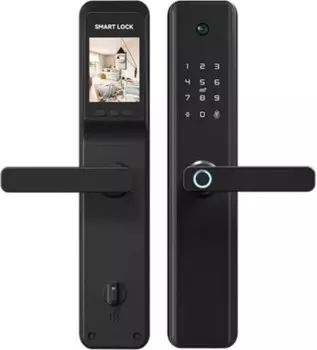 Умный замок roome Tuya Digital Camera Fingerprint Lock M1 Pro Black